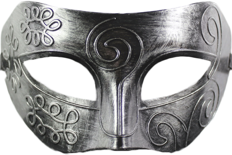 Silver Anonymous Mask