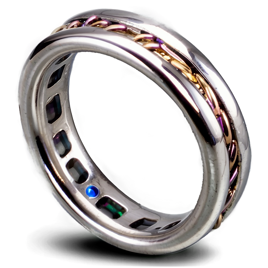 Silver Band Rings Png Kaq39