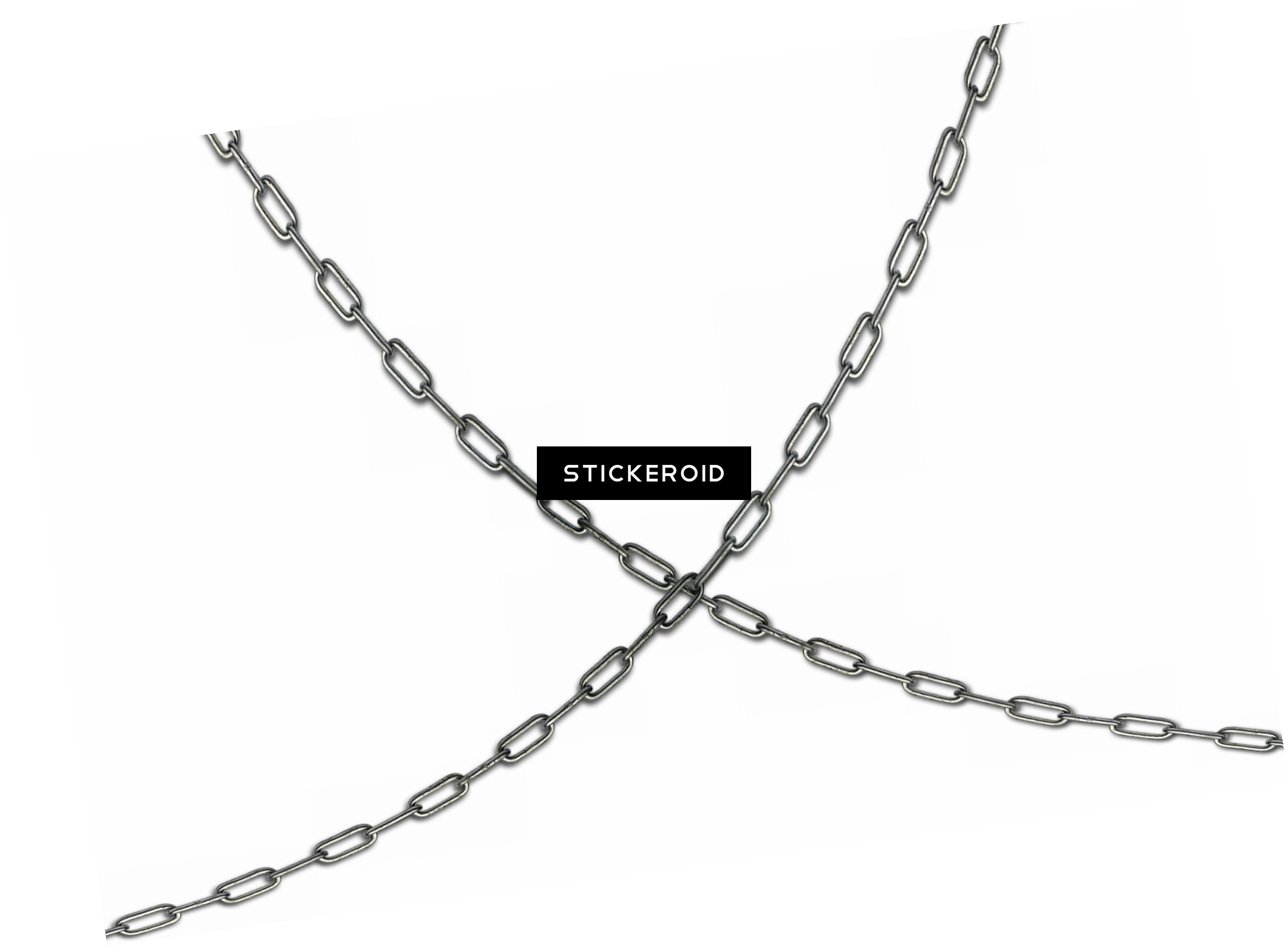 Silver Chain Link Graphic