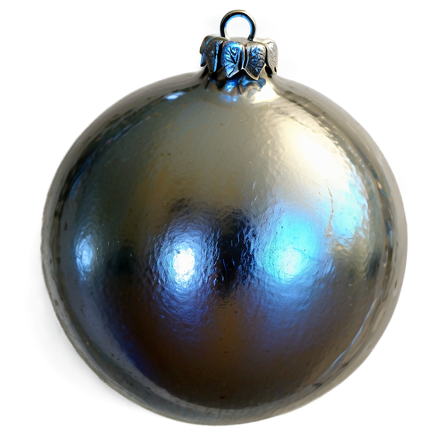 Silver Christmas Ornaments Png Rkg