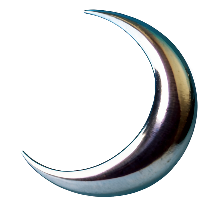 Silver Crescent Symbol Png Wjt98