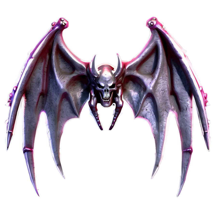 Silver Demon Wings Png Ula