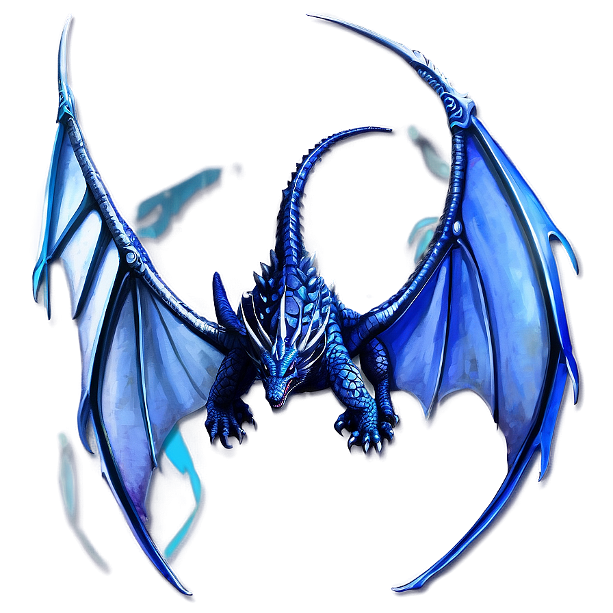 Silver Dragon Wings Art Png 06122024