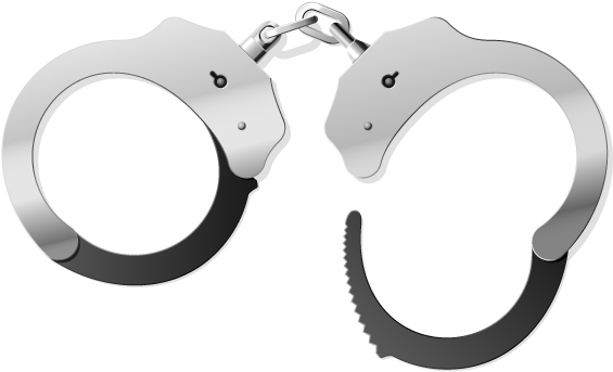 Silver Handcuffs Open Link