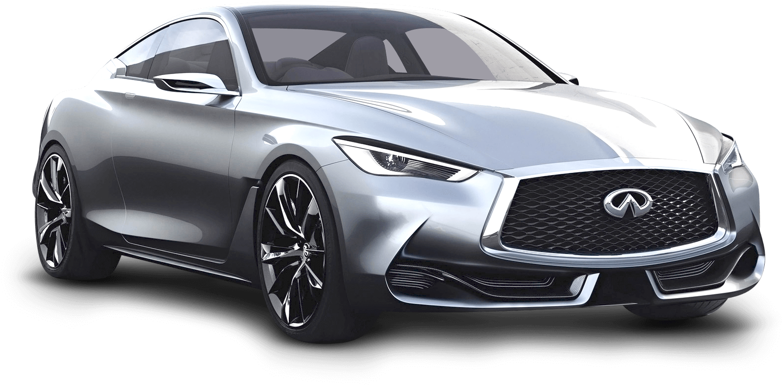 Silver Infiniti Sports Car Concept