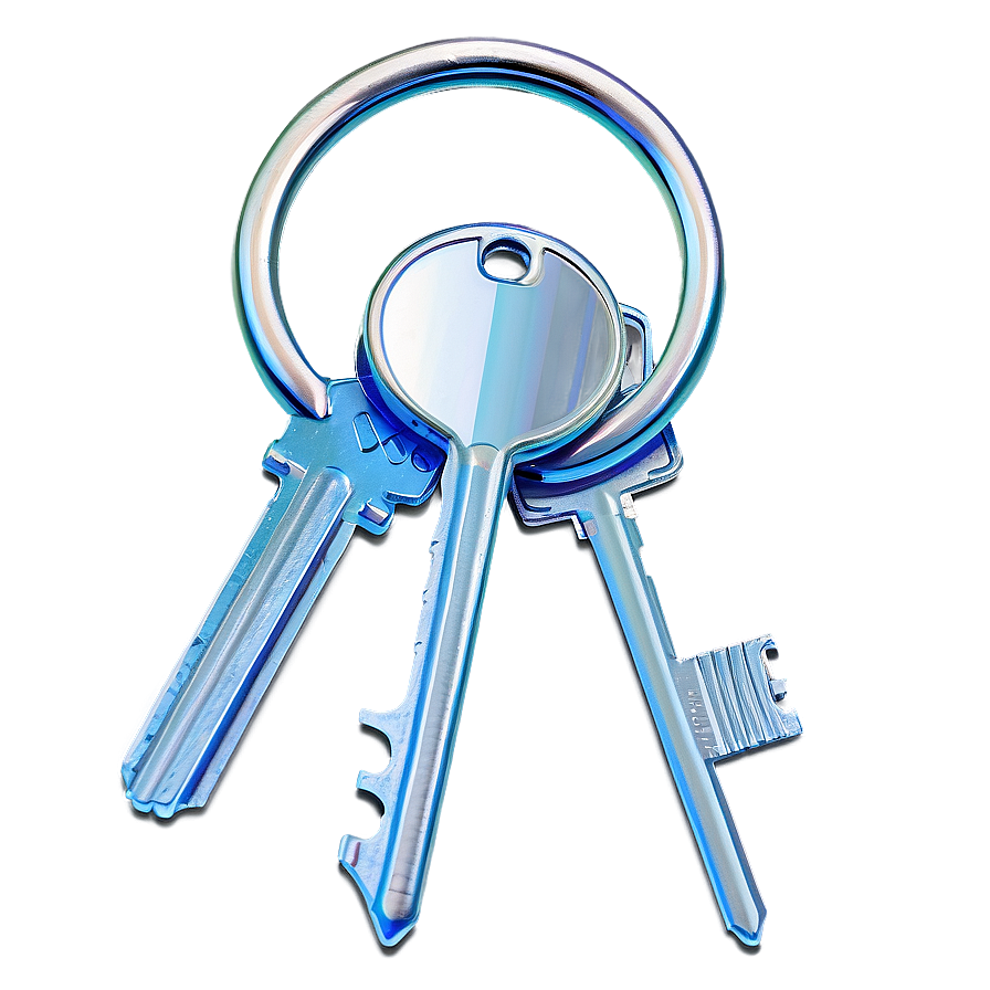 Silver Keys Png 05242024