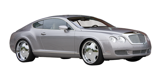 Silver Luxury Coupe Profile