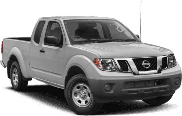 Silver Nissan Frontier Pickup Truck