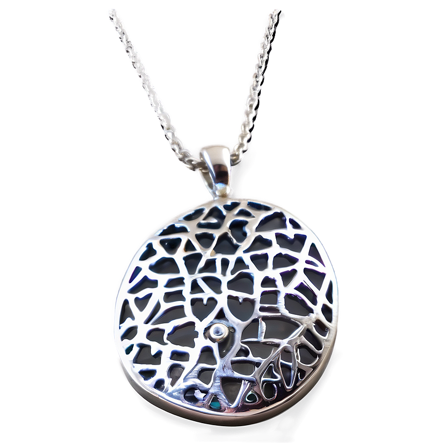 Silver Pendant Png 14