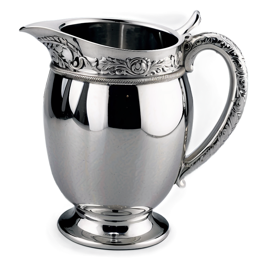 Silver Plated Jug Png 15