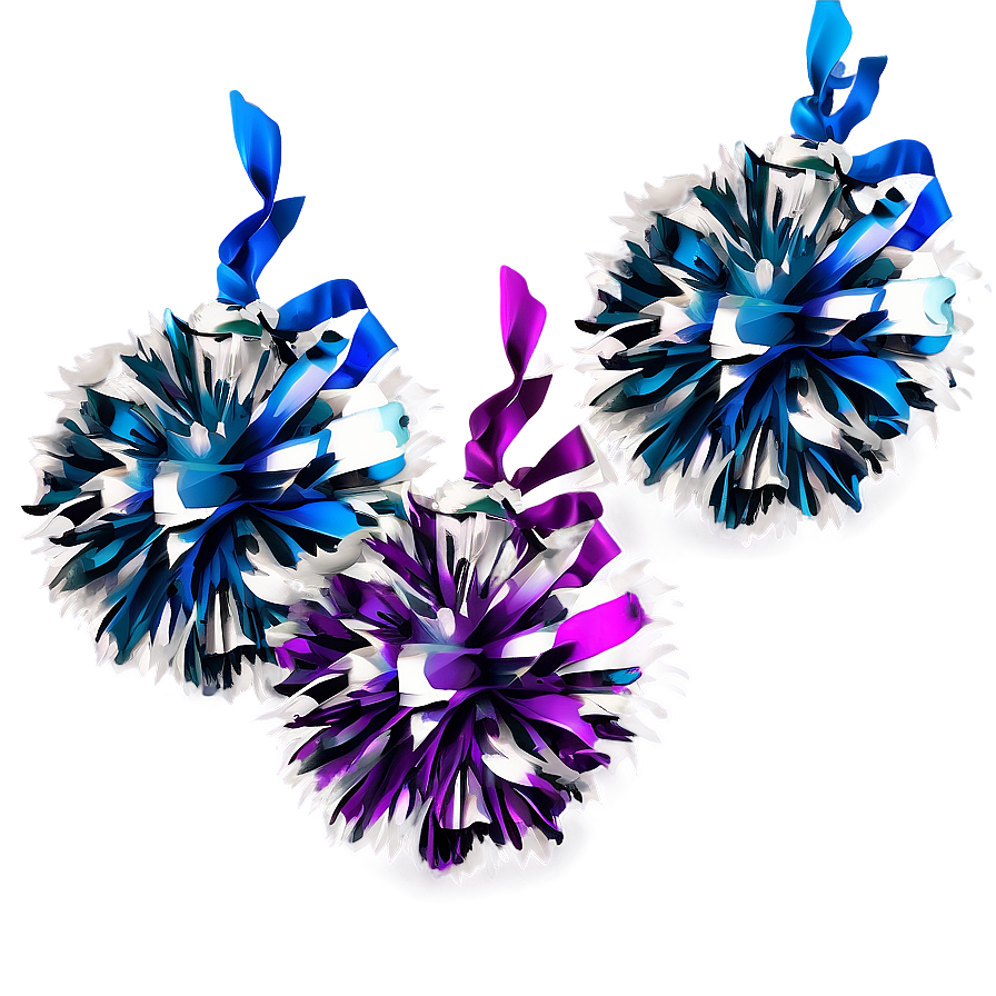 Silver Pom Poms Png Idu