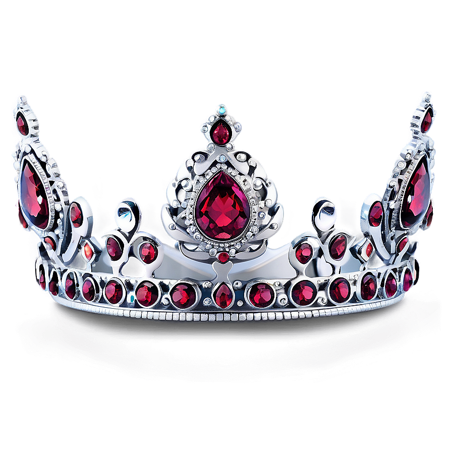 Silver Queen Crown Png Vcg