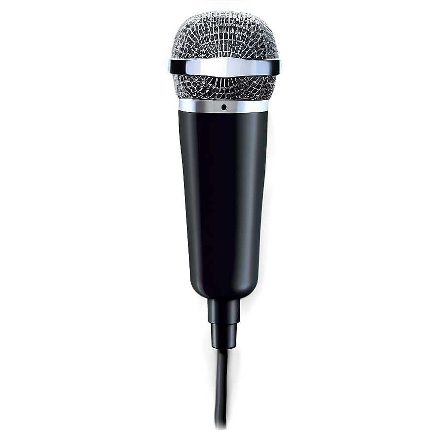 Silver Radio Microphone Png Lmg2