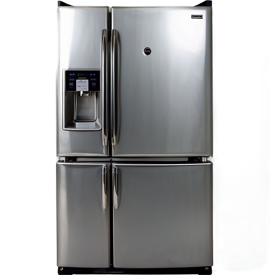 Silver Refrigerator Png Bxi