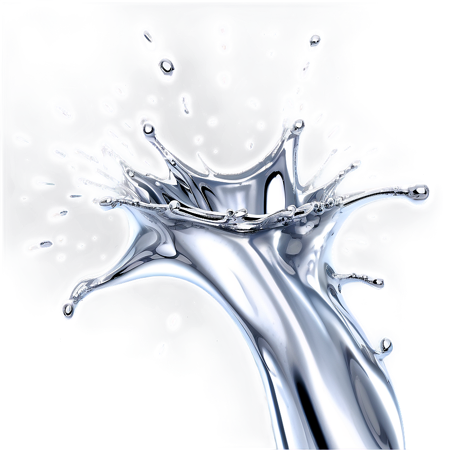 Silver Splash Png Fja36