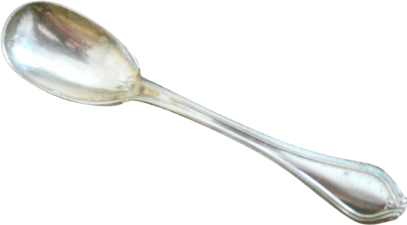 Silver Spoon Isolated