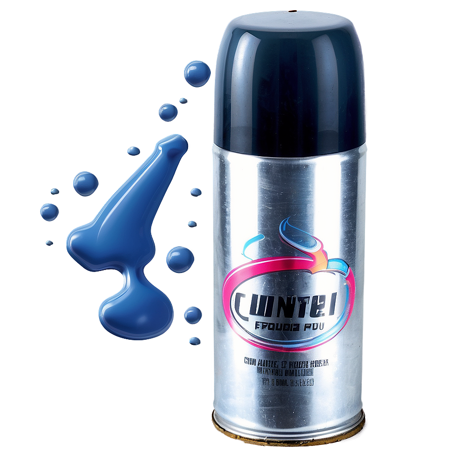 Silver Spray Paint Png Khw7