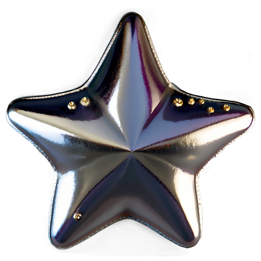 Silver Star Transparent Png 05252024