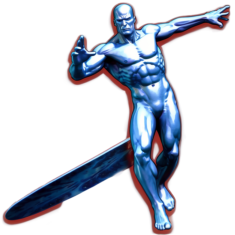 Silver Surfer Galactic Wave Png Ojv47