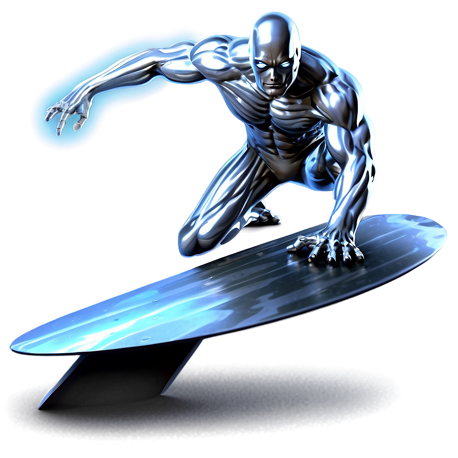 Silver Surfer Galactic Wave Png Vhp78