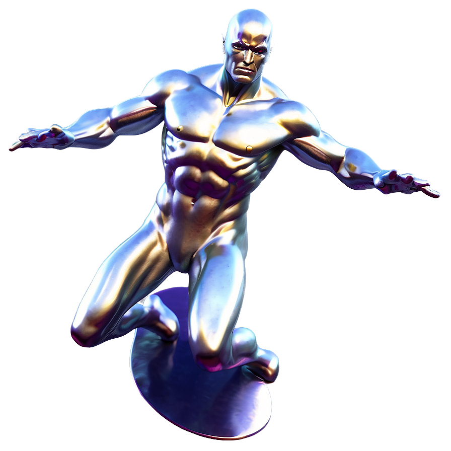 Silver Surfer Shimmer Effect Png 65