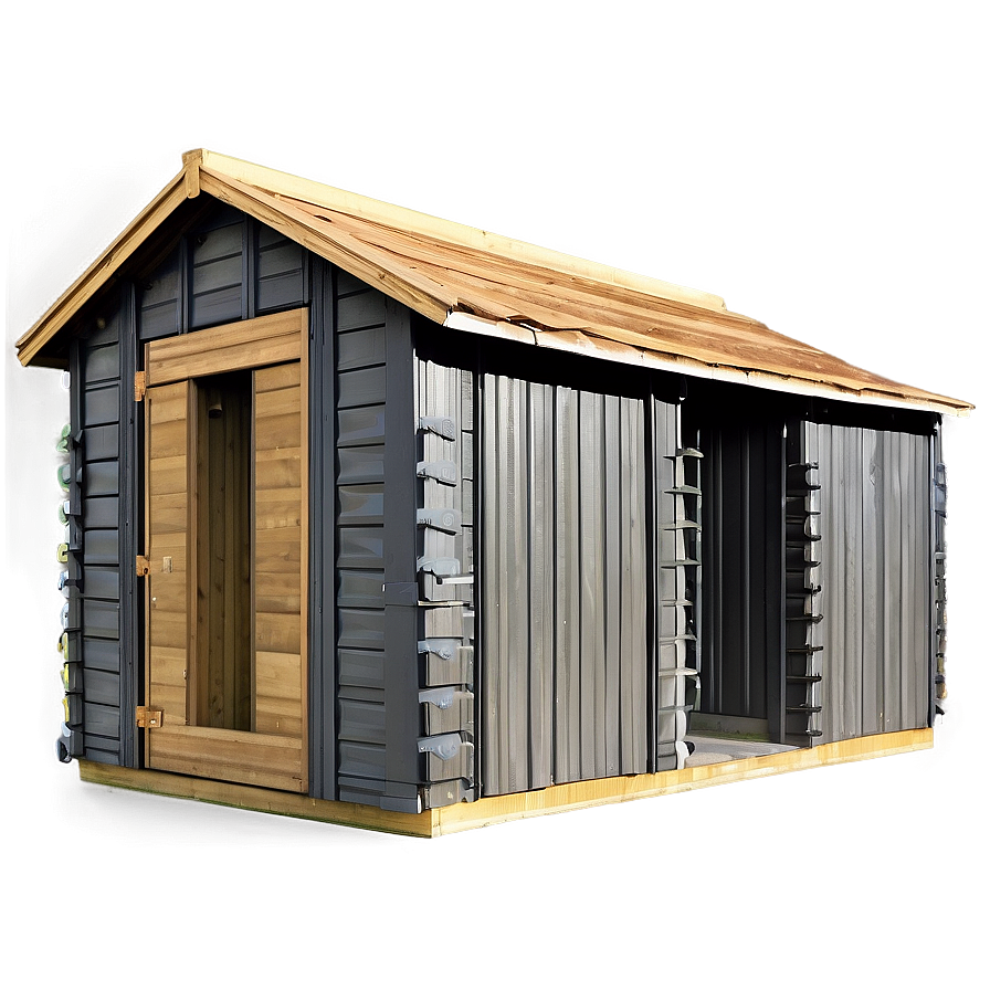 Simple Backyard Outhouse Png 06262024