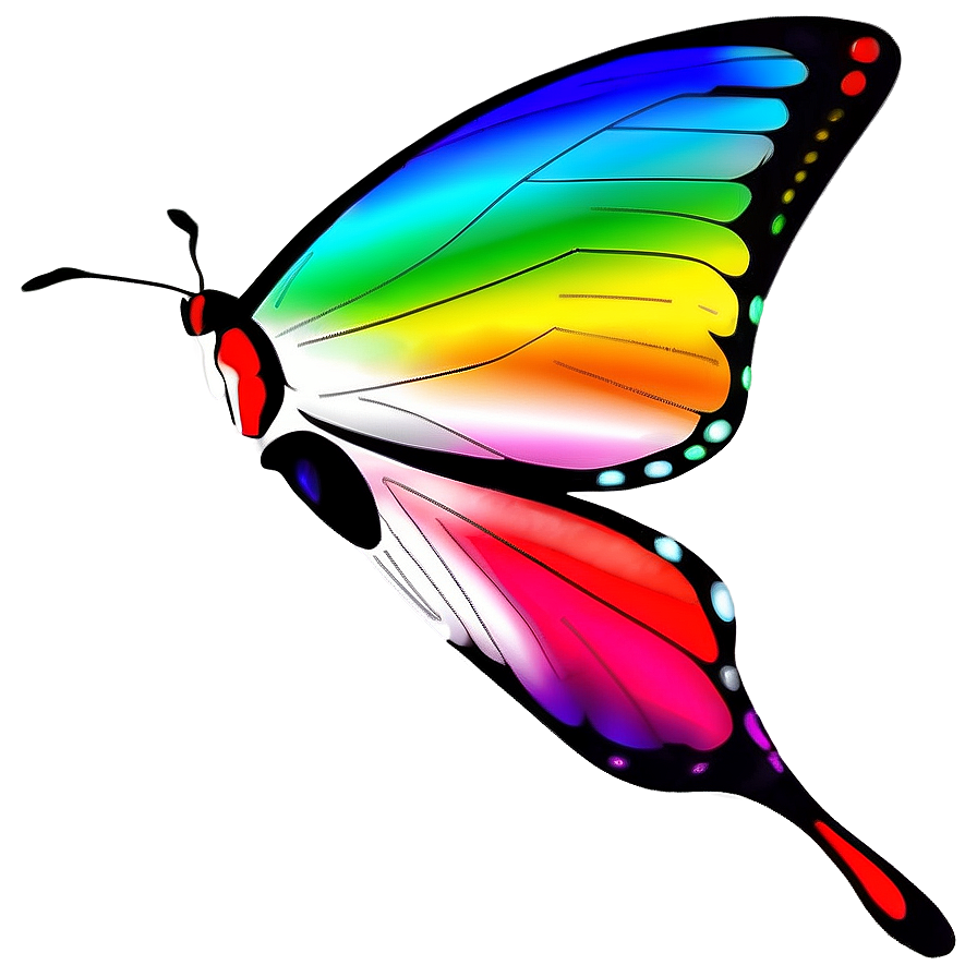 Simple Butterfly Graphic Png Kku