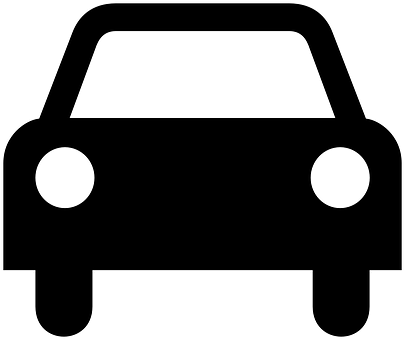 Simple Car Outline Graphic