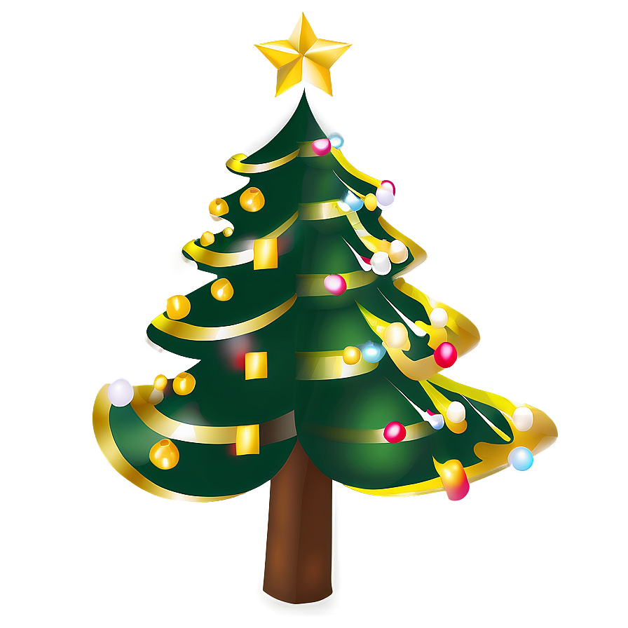 Simple Christmas Tree Transparent Png 22