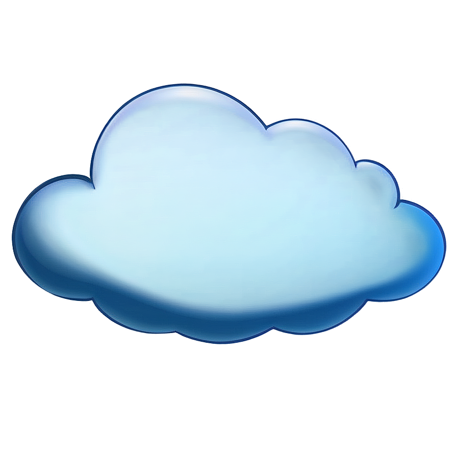 Simple Cloud Cartoon Png 06122024