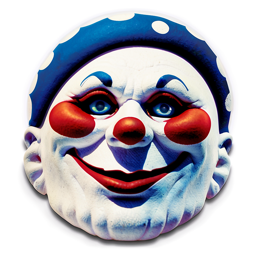 Simple Clown Face Icon Png 06272024