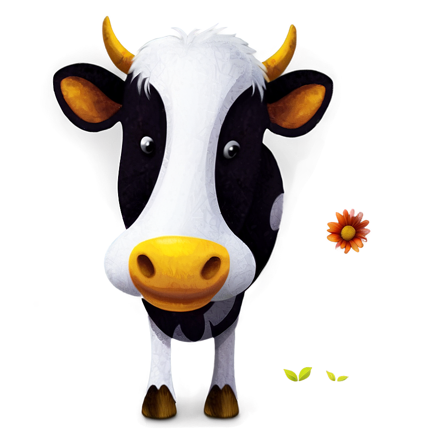 Simple Cow Icon Png Llo93