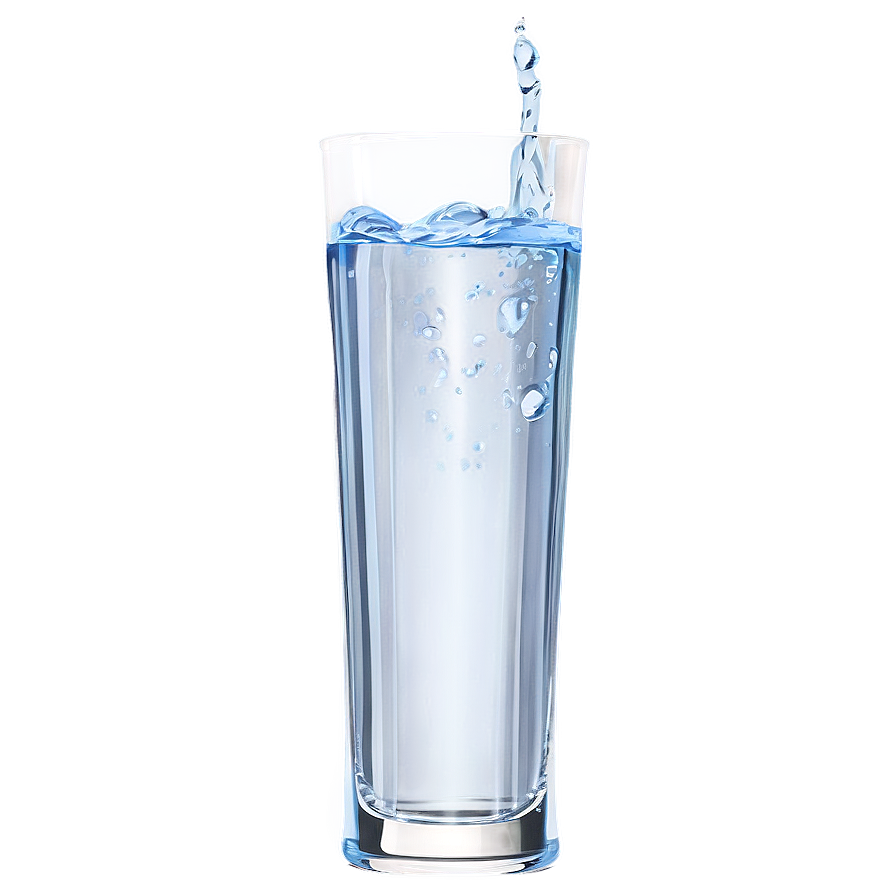 Simple Glass Of Water Png 05252024