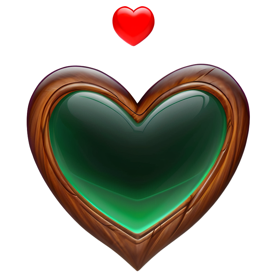 Simple Heart Clipart Outline Png 05252024