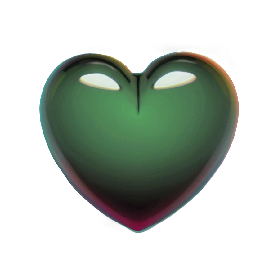 Simple Heart Emoji Transparent Illustration 05042024