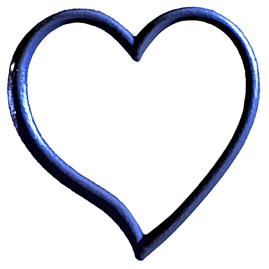 Simple Heart Outline Png Kqu66