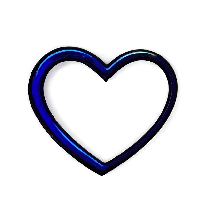 Simple Heart Outline Png Yfj