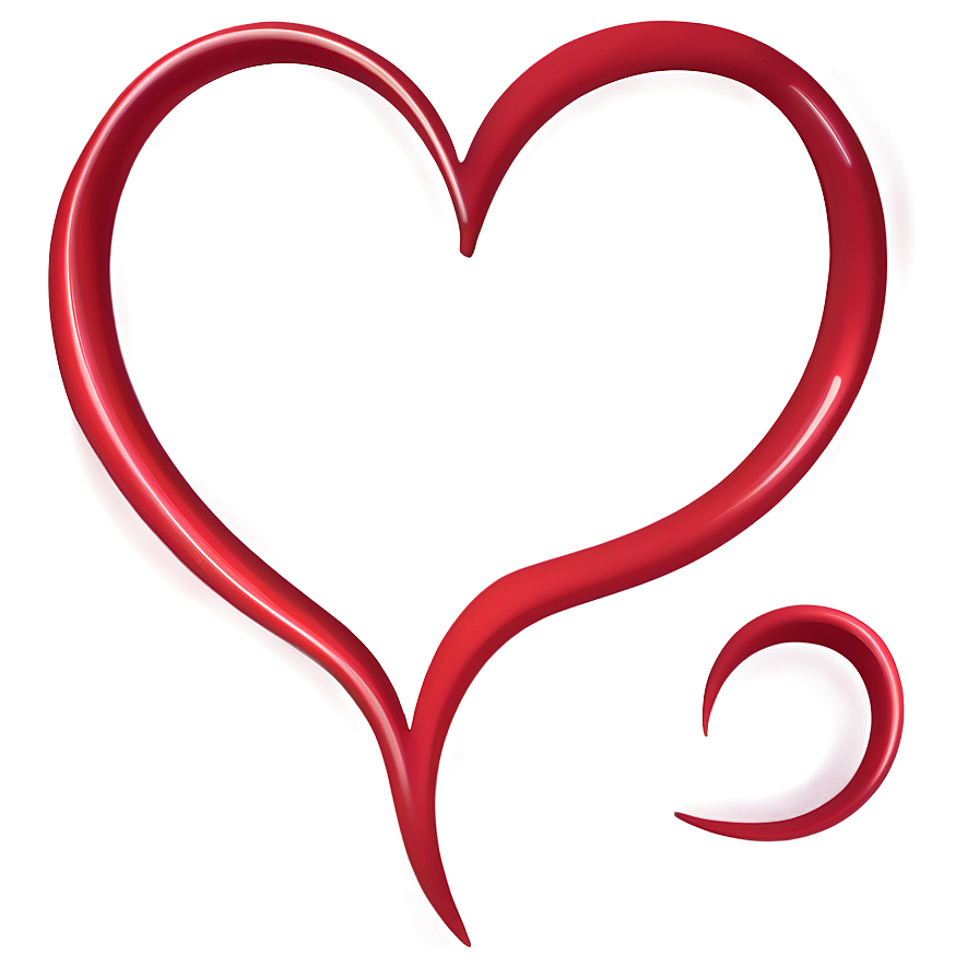 Simple Heart Vector Png Odn19