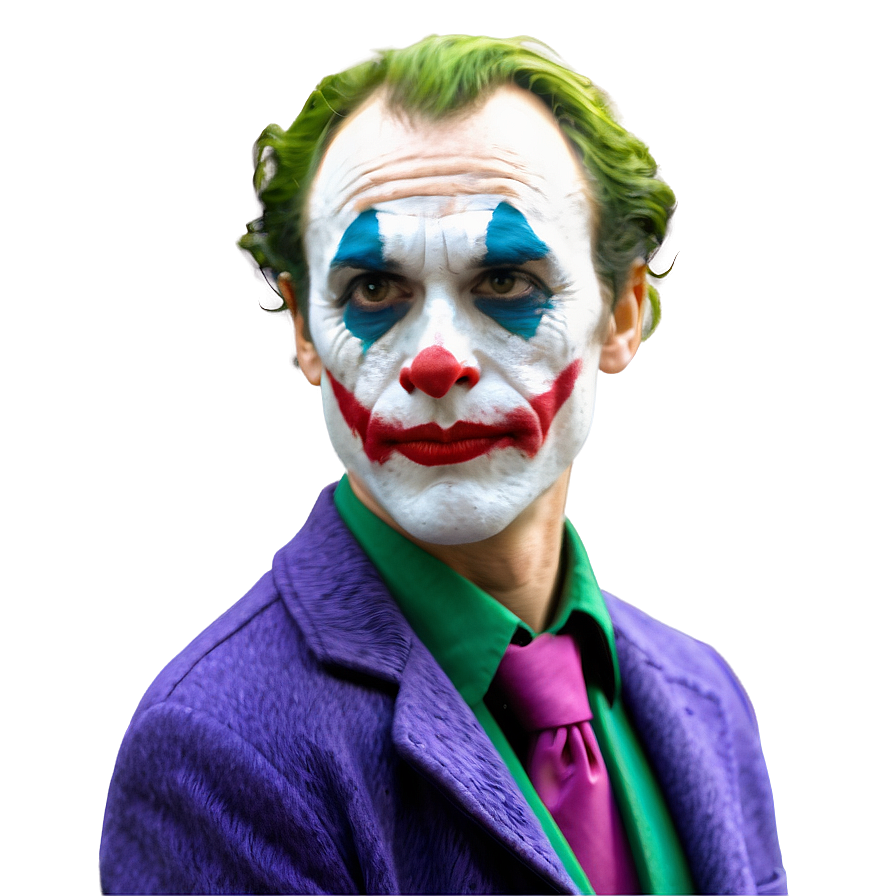 Simple Joker Makeup Png 06272024