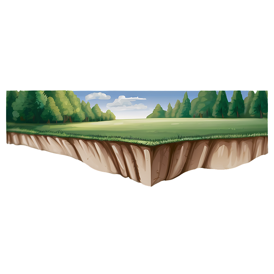 Simple Landscape Sketch Png Ydh