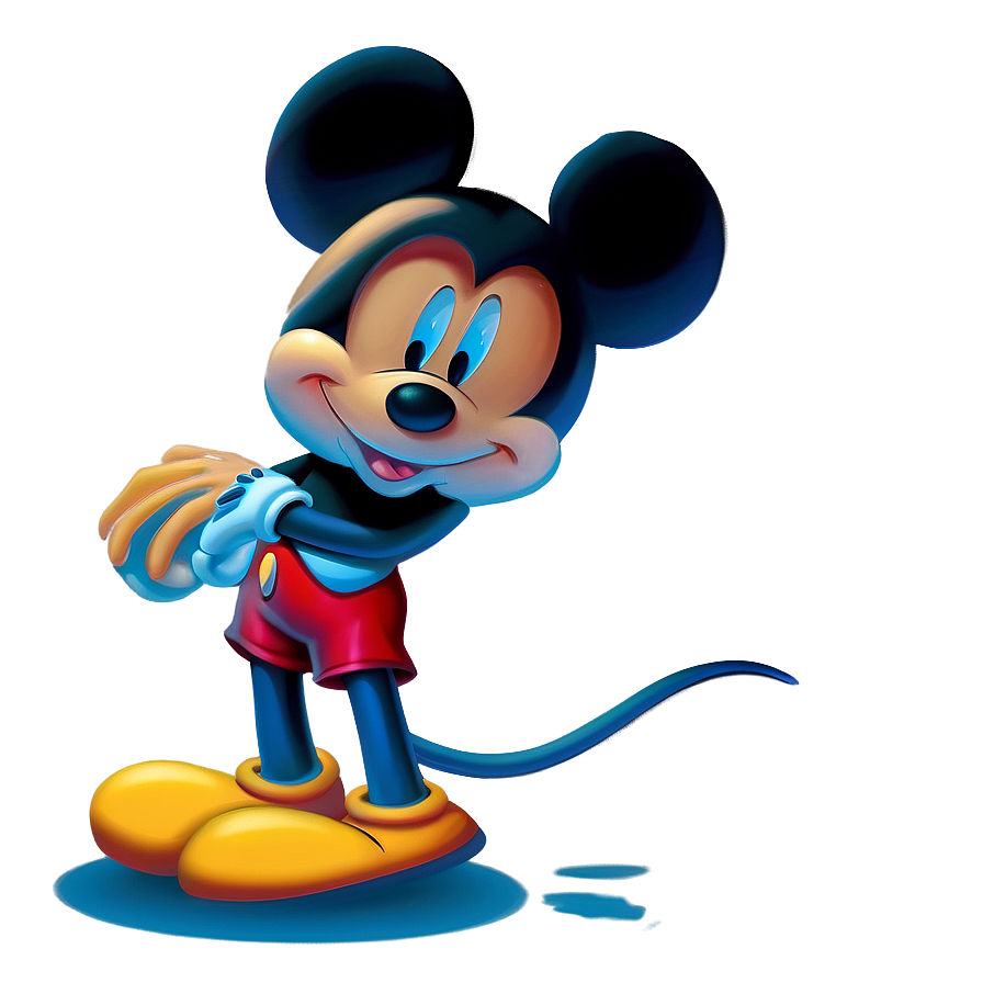 Simple Mickey Mouse Shadow Png Pma54