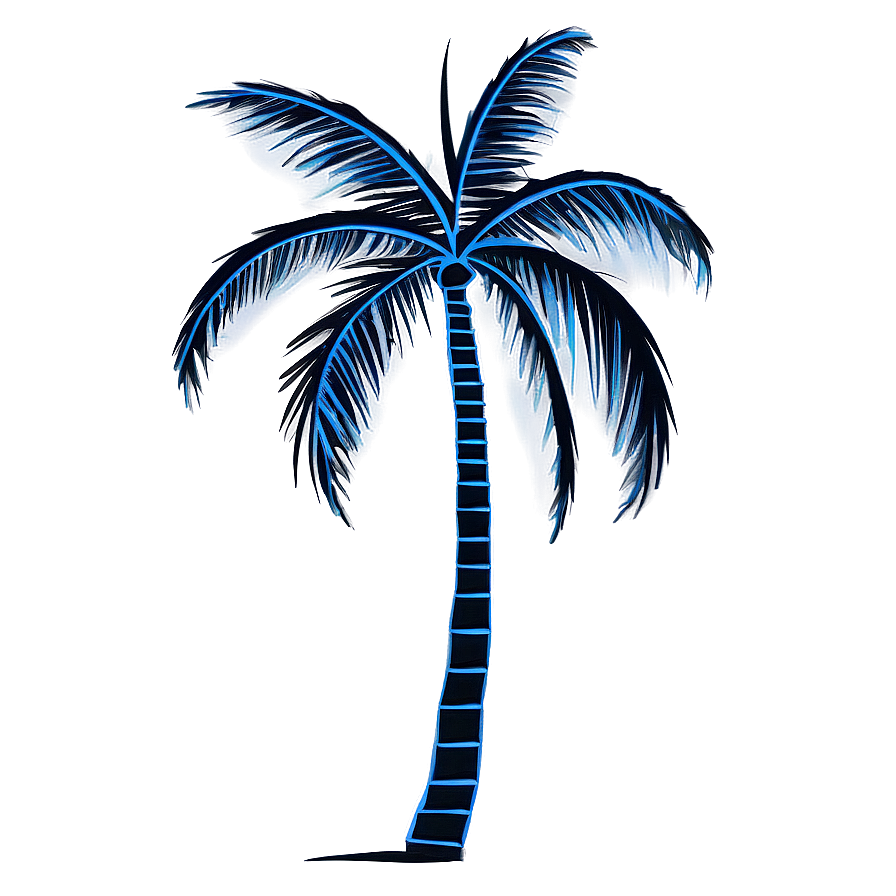 Simple Palm Tree Silhouette Png Aqr65