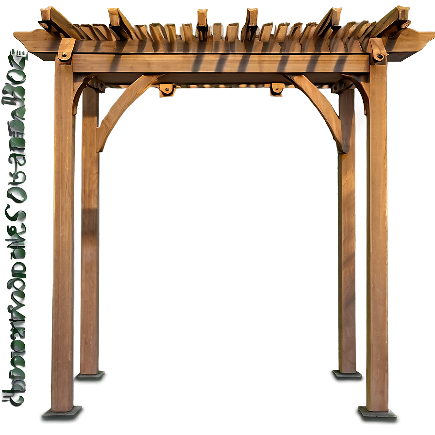 Simple Pergola Design Png 06132024