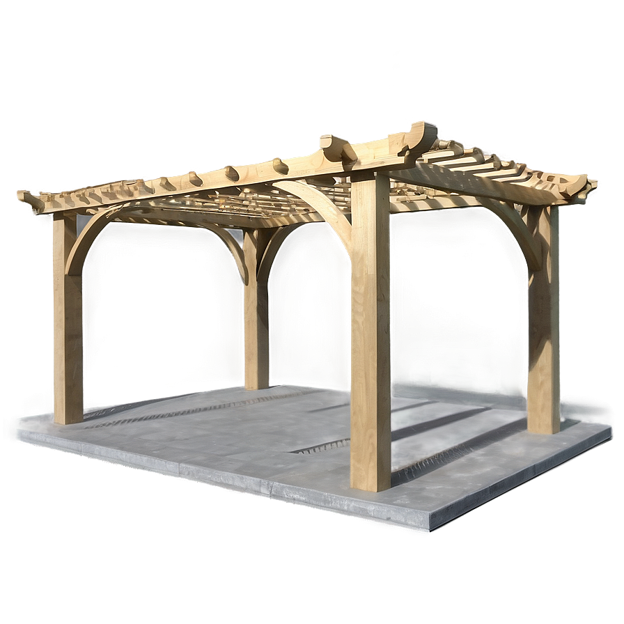 Simple Pergola Design Png 06132024