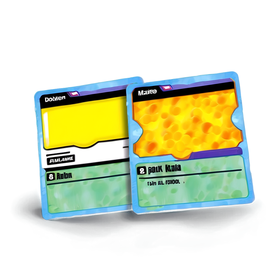 Simple Pokemon Card Template Png Ipr