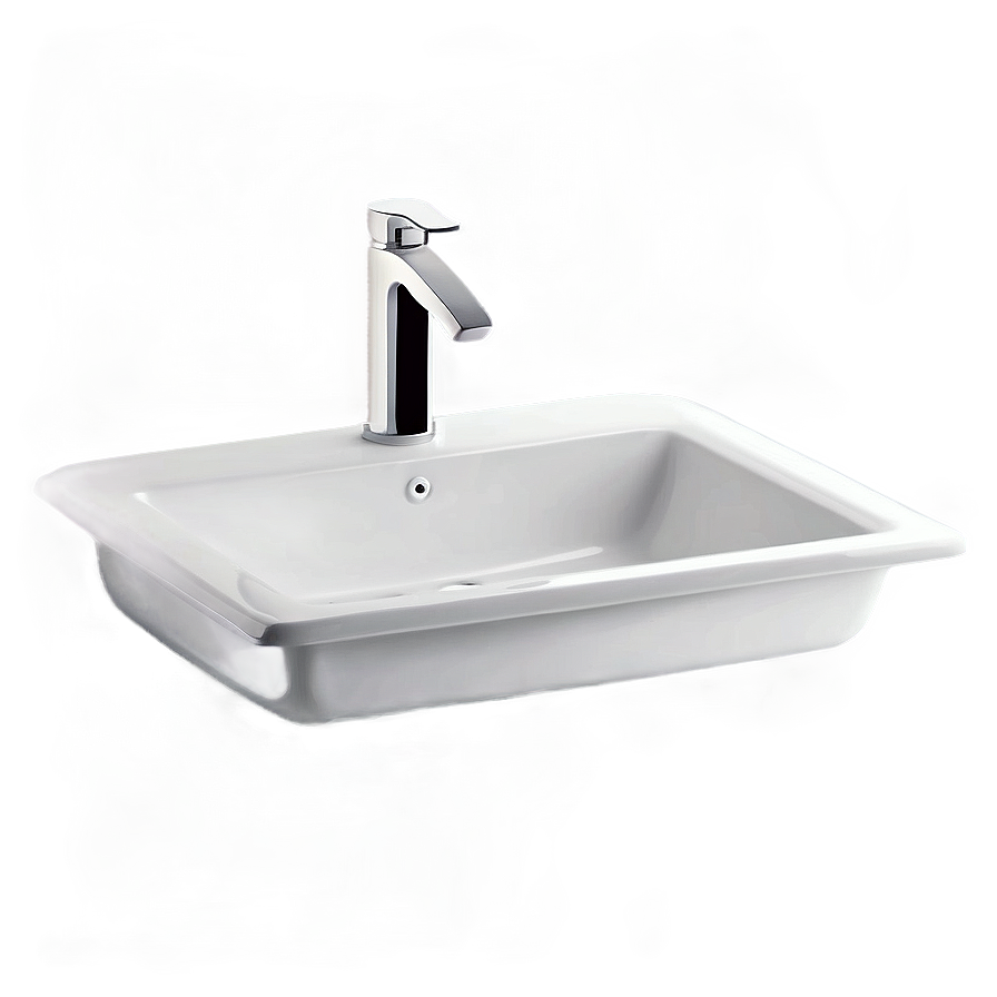Simple Rectangular Sink Png Vom