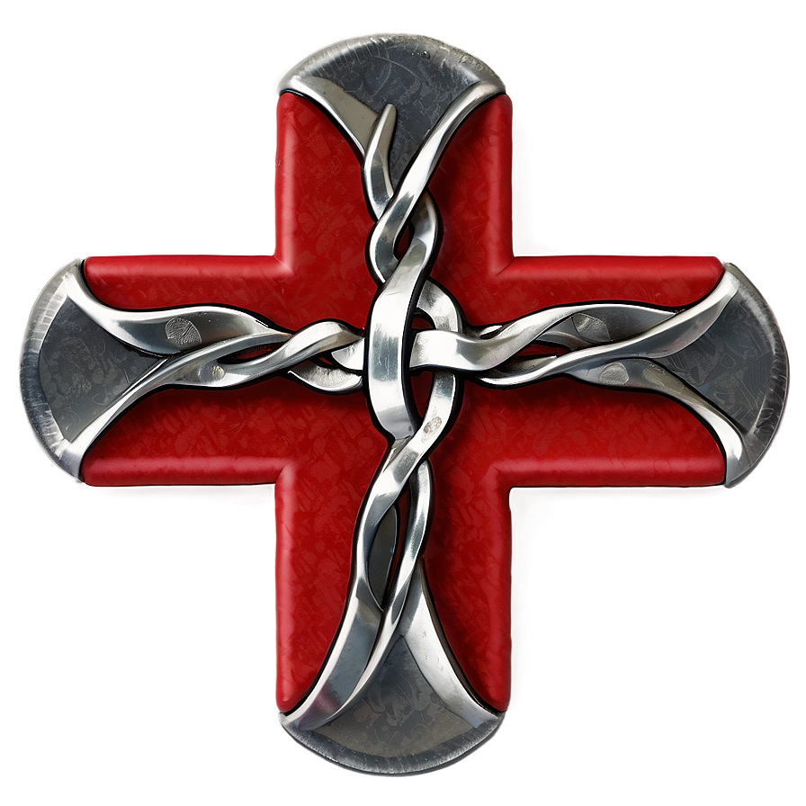 Simple Red Cross Png 13
