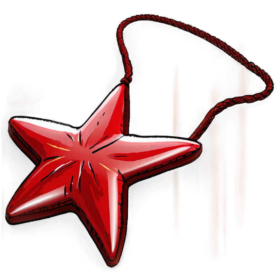 Simple Red Star Png 68