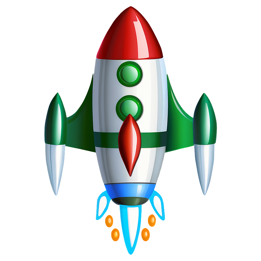 Simple Rocket Clipart Png 06272024