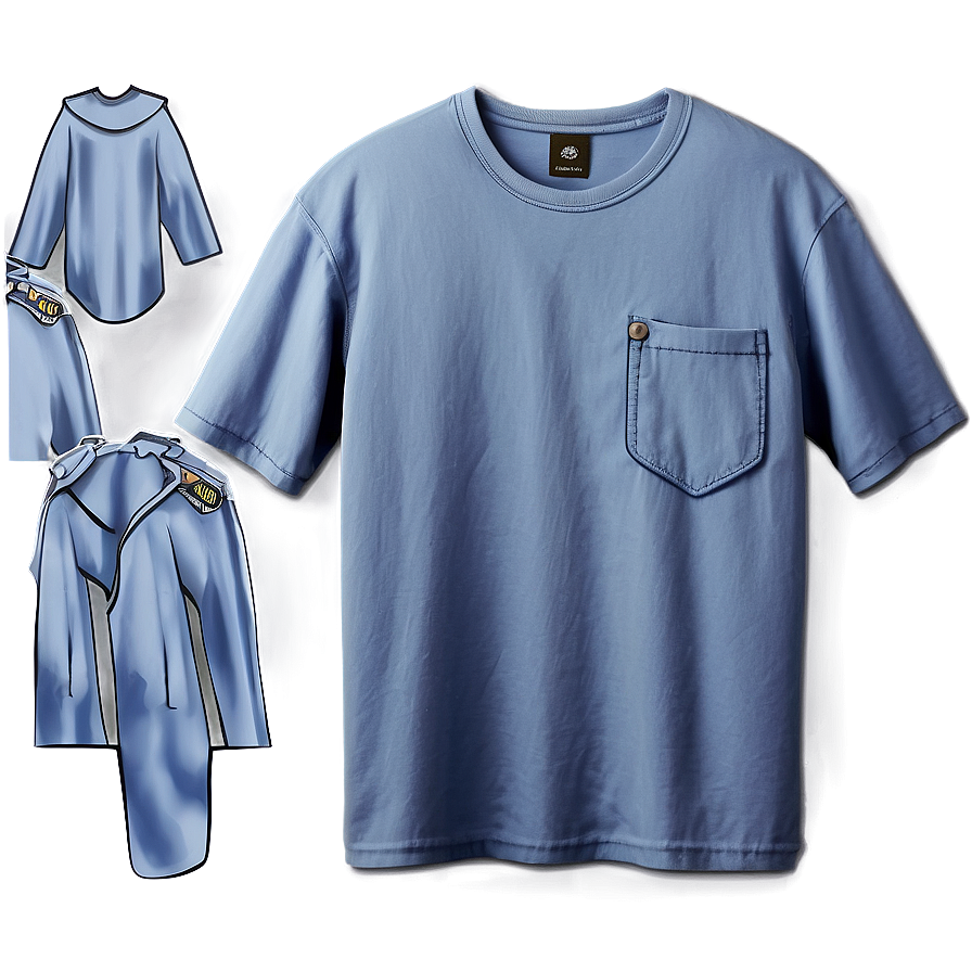 Simple Shirt Pocket Template Png Myb